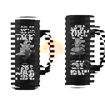 Skip The Turkey Serve Pierogi Thanksgiving Turkey Pierogis Coffee Mug - Thegiftio UK