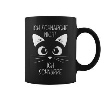 Sleep Ich Schnarche Nicht Ich Schnurre Cat Tassen - Geschenkecke