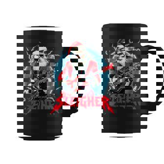 Sleigher Christmas Heavy Metal Music Rock The Holidays Coffee Mug - Thegiftio UK