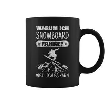 Snowboard Slogan Snowboarder Women's Tassen - Geschenkecke