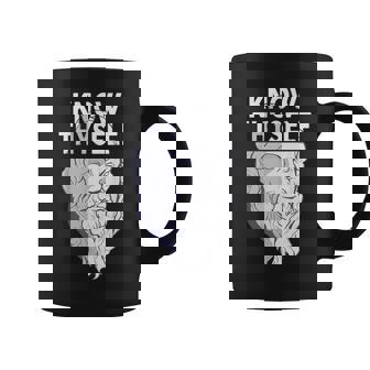 Socrates Delphi Philosophy Teacher Coffee Mug - Monsterry