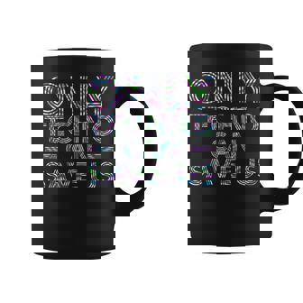 Solo El Techno Puede Salvarnos Edm Music Electronic Dance Taza de café - Regaloses