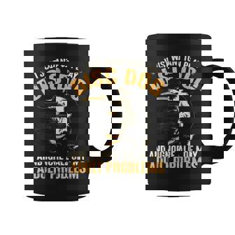 Solo Quiero Jugar Disc Dog Ignorar Todos Mis Problemas Para Adultos Taza de café - Regaloses
