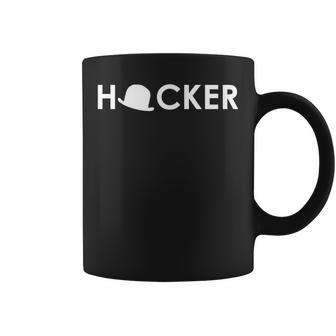 Sombrero Blanco Hacker Ciberseguridad Pentester Taza de café - Regaloses