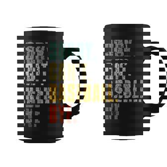 Sorry Cant Baseball Bye Baseball Sayings Women Coffee Mug - Monsterry