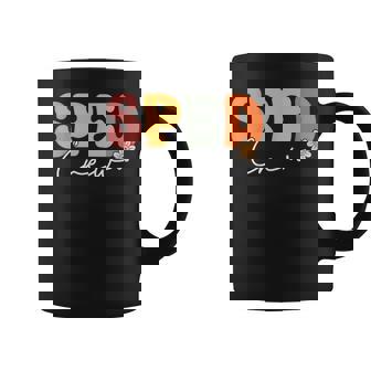 Sped Crew Team Retro Groovy Vintage First Day Of School Coffee Mug - Thegiftio UK