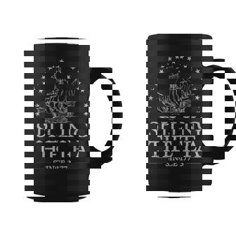 Spilling The Tea Since 1773 Us History Teacher 4Th Of July Coffee Mug - Monsterry