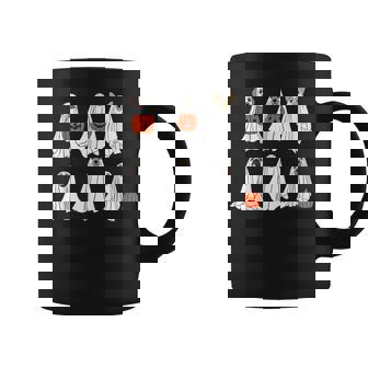 Spooky Dog Dressed As Ghost Ghost Dog Halloween Coffee Mug - Thegiftio UK