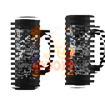 Spooky Halloween Squad Three Horror Sloths Cosplay Witch Boo Coffee Mug - Monsterry