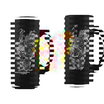Squirrel Eating Pine Nuts Tank Top Graphic Print Coffee Mug - Monsterry