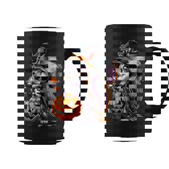 Squirrel Witch Scary Halloween Ghost Spooky Pumpkin Candy Coffee Mug - Thegiftio UK