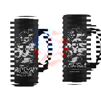 St Florian Patron Saint Of Firefighters Usa Catholic Coffee Mug - Monsterry
