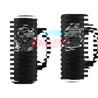 STANG Classic Car Muscle Pony Racing Addict 4 Speed 1320 Graphic Print Coffee Mug - Monsterry
