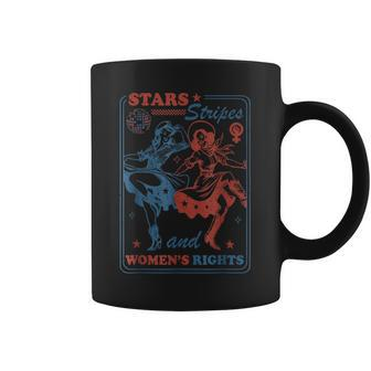 Stars Stripes And Reproductive Rights 4Th Of July Women's Coffee Mug - Monsterry