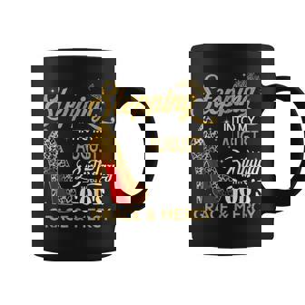 Stepping Into My August Birthday With God's Grace & Mercy Coffee Mug - Thegiftio