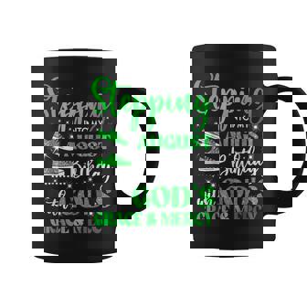 Stepping Into My August Birthday With Gods Grace And Mercy Coffee Mug - Thegiftio