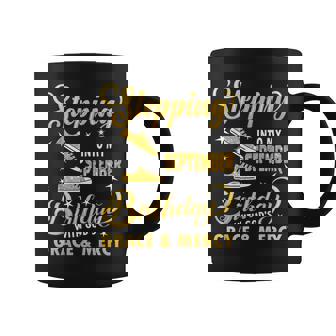 Stepping Into My September Birthday With God Grace And Mercy Coffee Mug - Thegiftio UK