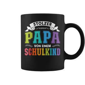 Stolzer Papaon Einem Schulkind First Day Of School Tassen - Geschenkecke