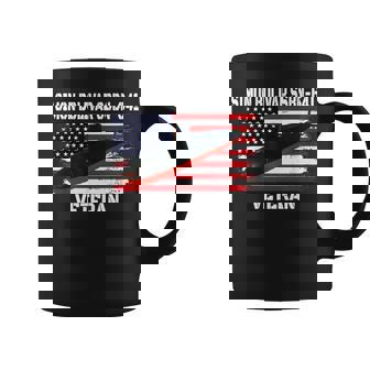 Submarine USS Simon Bolivar SSBN-641 Veteran Grandfather Dad Graphic Print Coffee Mug - Monsterry