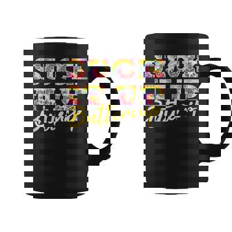 Suck It Up Buttercup Tie Dye Font Sarcastic Slogan Coffee Mug - Thegiftio UK