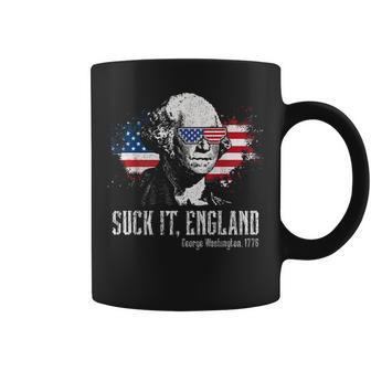 Suck It England George Washington 1776 Usa 4Th Of July Coffee Mug - Monsterry CA
