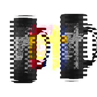 Suecia España Bandera De La Amistad Suecia Taza de café - Regaloses