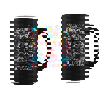 Sugar Skull Dia De Los Muertos Catrina Day Of The Dead Coffee Mug | Mazezy