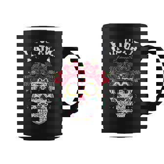 Sugar Skull Mexican Dia De Los Muertos Day Of The Dead Coffee Mug | Seseable CA