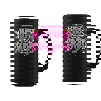Super Grandma Superhero Grandmother Comic Book Coffee Mug | Seseable UK