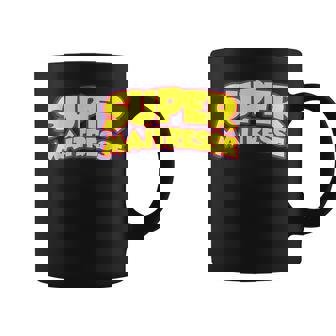 Super Maîtresse École Primaire Fin Année Super-Héros Tasse - Cadeauxyz