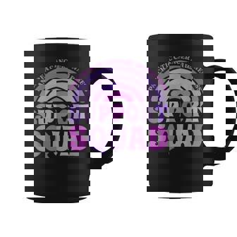 Support Squad Pancreatic Cancer Awareness Pancreatic Cancer Coffee Mug - Monsterry