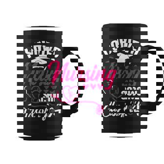I Survived Nursing School Graduation Class Of 2024 Nurse Coffee Mug | Seseable UK