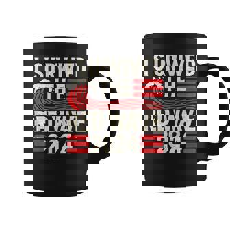 I Survived The Red Wave 2024 Coffee Mug | Mazezy