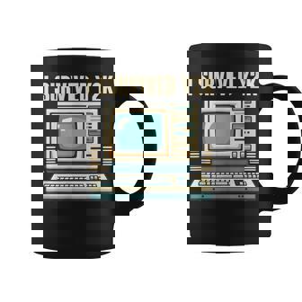 I Survived Y2k Computer Year 2000 Survivor Coffee Mug | Mazezy