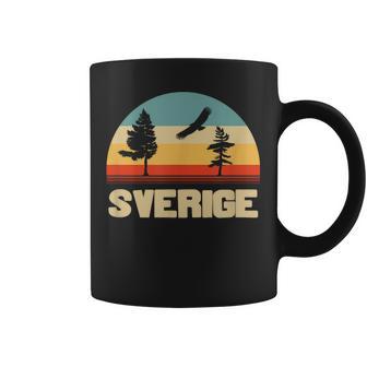 Sweden Sverige Retro Natural Tassen - Geschenkecke