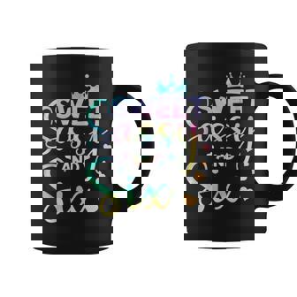 Sweet Sassy And Six 6Th Birthday Girl Tie Dye 6 Year Olds Coffee Mug - Thegiftio UK