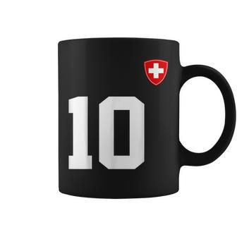 Switzerland 10 Sport Enthusiast Swiss Flag Suisse Fan Jersey Tassen - Seseable