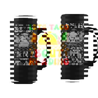 Lets Taco Bout Reading Back To School Science Teacher Groovy Coffee Mug - Monsterry