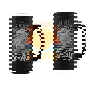 Talk Turkey To Me Leg Day Thanksgiving Turkey Lover Coffee Mug - Thegiftio UK