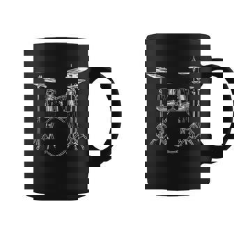 Tambours Instrument De Musique Illustration Graphique Tambours Tasse - Cadeauxyz