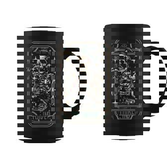 Tattooist Artist Tattoo Tattoos Skeleton Tarot Card Coffee Mug - Thegiftio UK