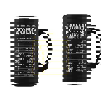 Tatuador Tarifa Por Hora De Tatuador Diseño Gracioso Taza de café - Regaloses