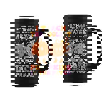 I Teach The Coolest Pumpkins In The Patch Teacher Halloween Coffee Mug - Thegiftio