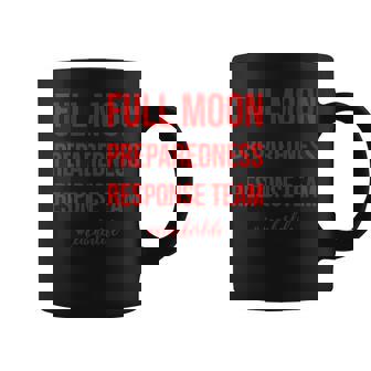 Teacher Full Moon Response Team Red Coffee Mug - Monsterry