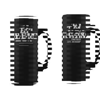 Team Blessing Proud Family Surname Last Name Coffee Mug - Monsterry