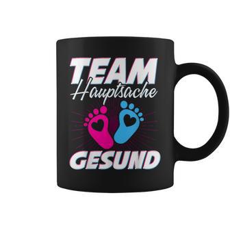 Team Hauptsache Gesund Gender Reveal Tassen - Seseable