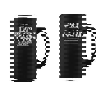 Team Tyson Apellido Familiar Orgulloso Apellido Taza de café - Regaloses