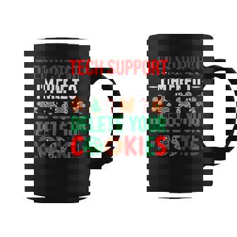 Tech Support Christmas Cookies Christmas Coffee Mug | Mazezy