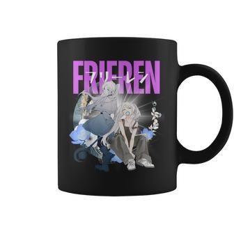 Temps De Détente Dans Le Jardin Fleuri Nemophila Avec Frieren Tasse - Cadeauxyz