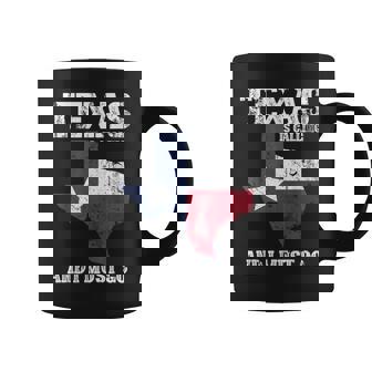 Texas Is Calling And I Must Go Texas Coffee Mug - Monsterry